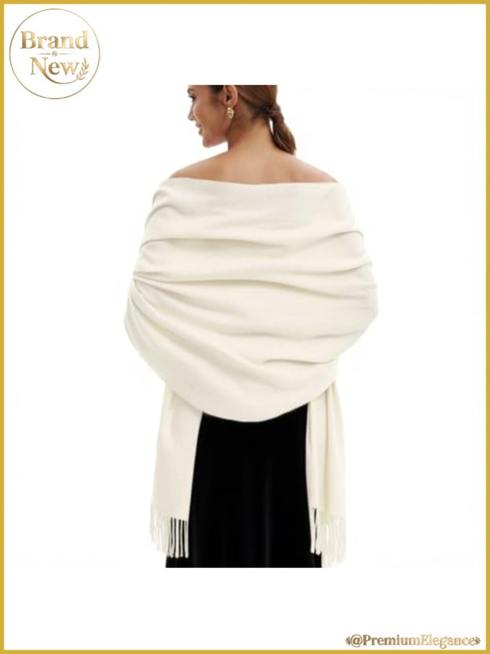 Soft Pashmina Scarf Shawl Wrap for Wedding Evening Party Dresses
